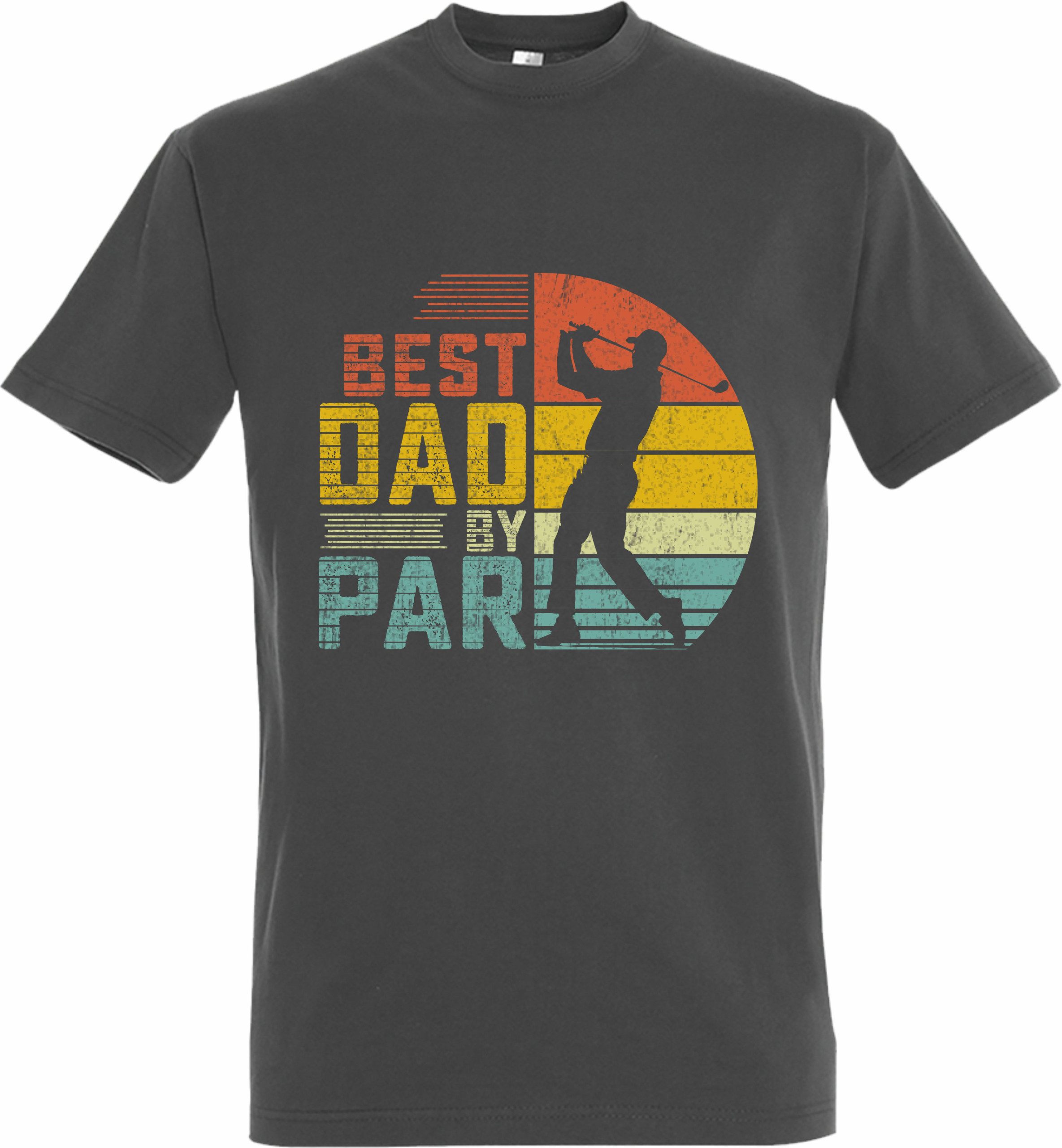 Best Dad By Par Golf T-Shirt - Image 4