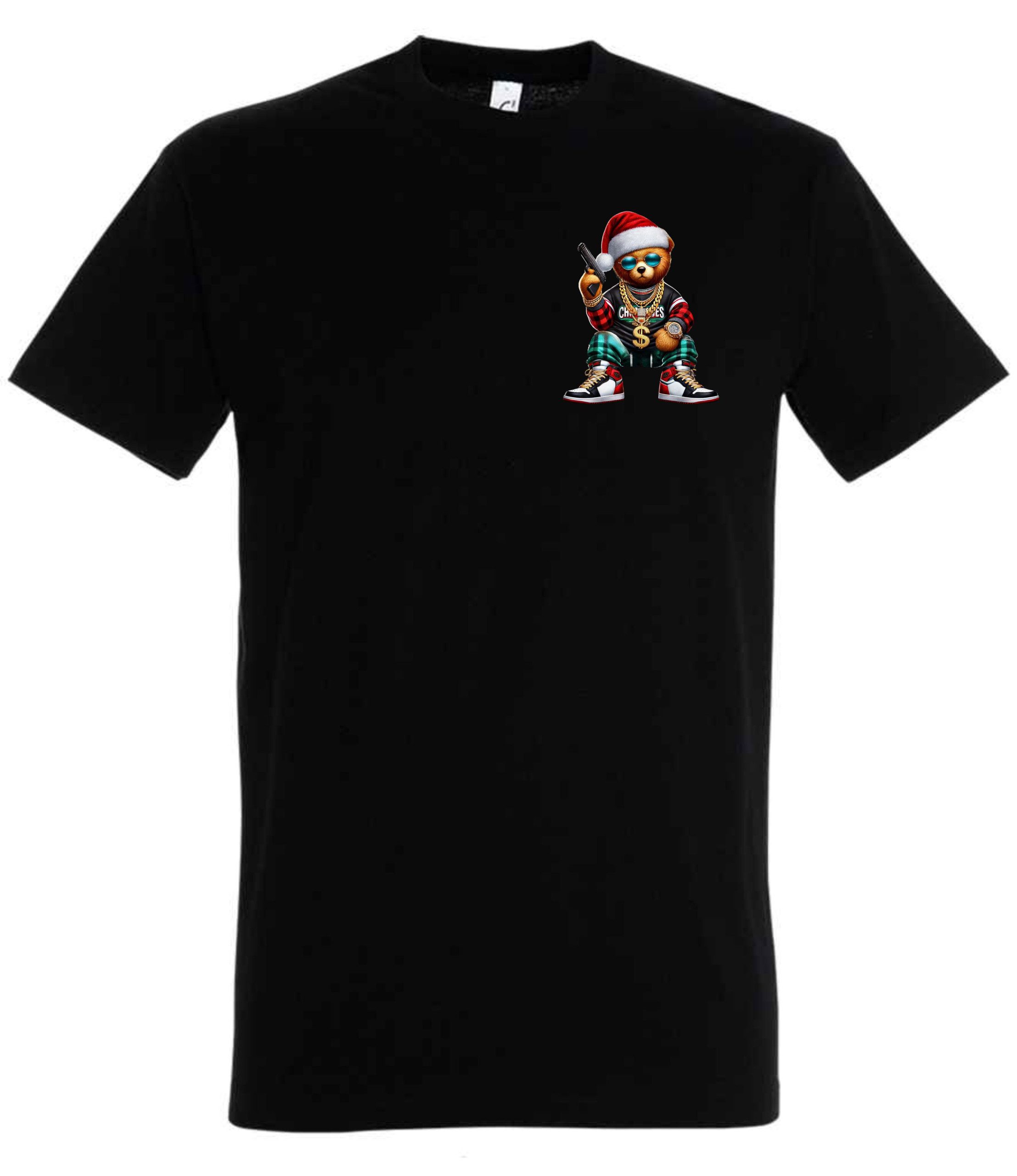 Christmas Teddy Bear T-Shirt - Image 2