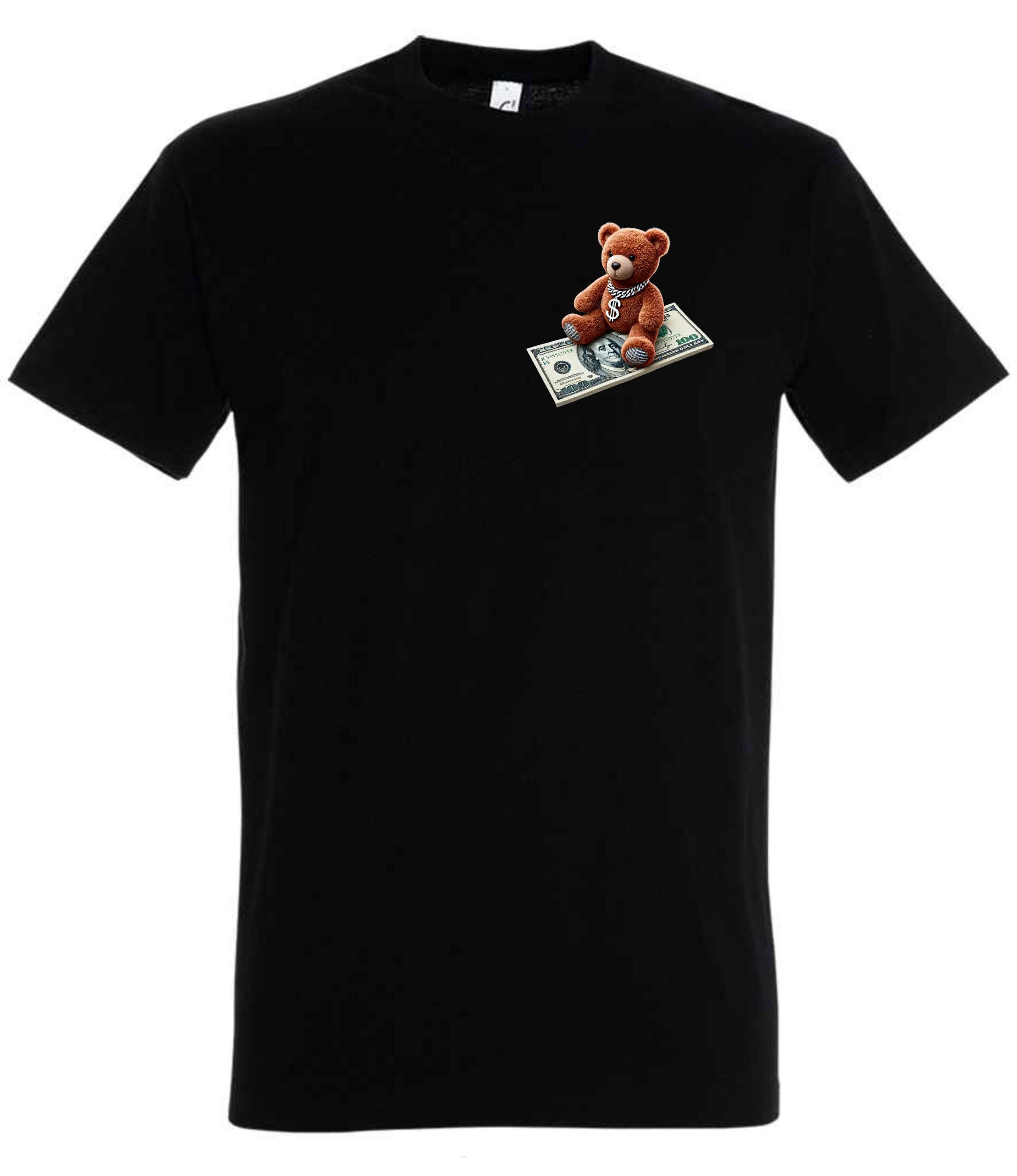 Money Teddy Bear T-Shirt - Image 2