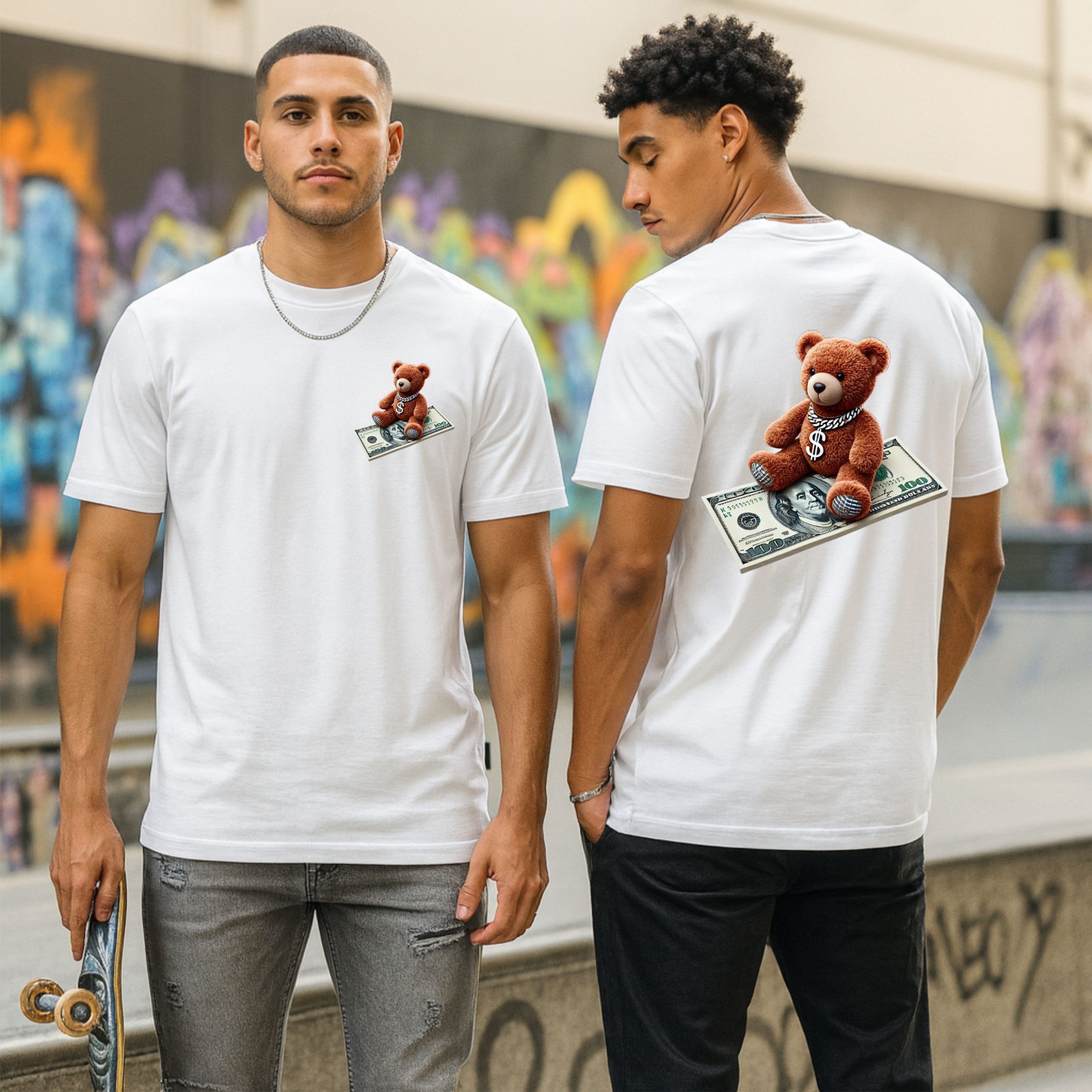 Money Teddy Bear T-Shirt - Image 10