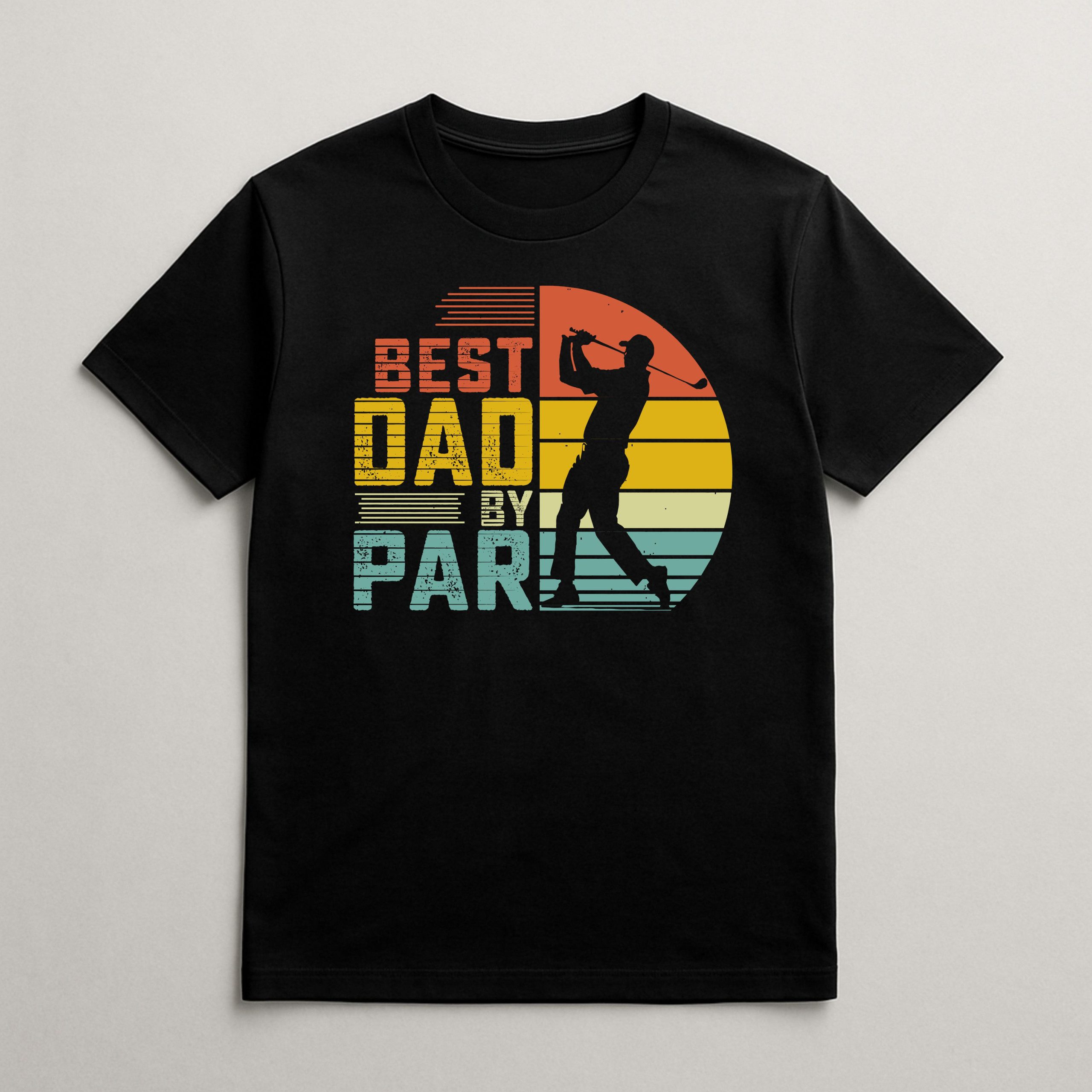 Best Dad By Par Golf T-Shirt - Image 10