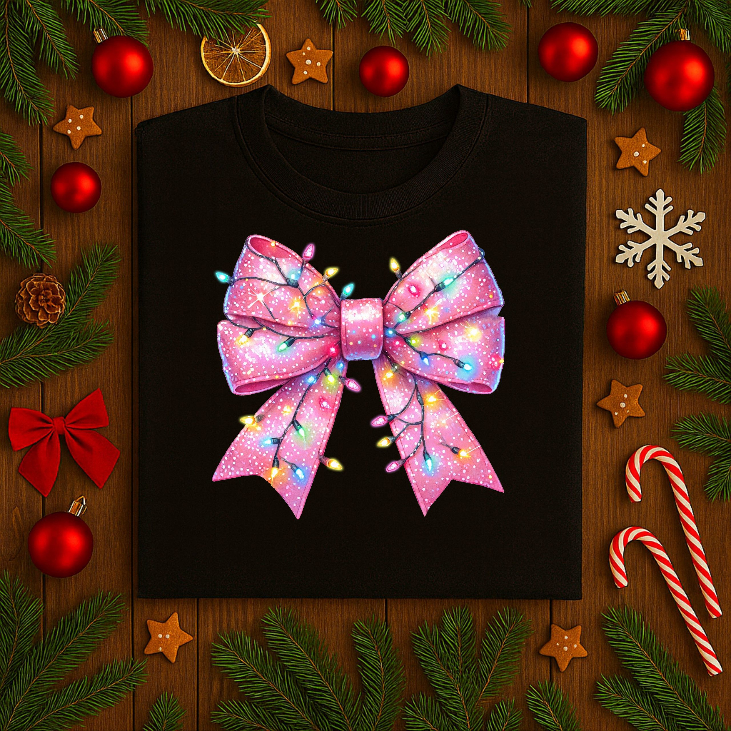 Light Up Bow T-Shirt - Image 6