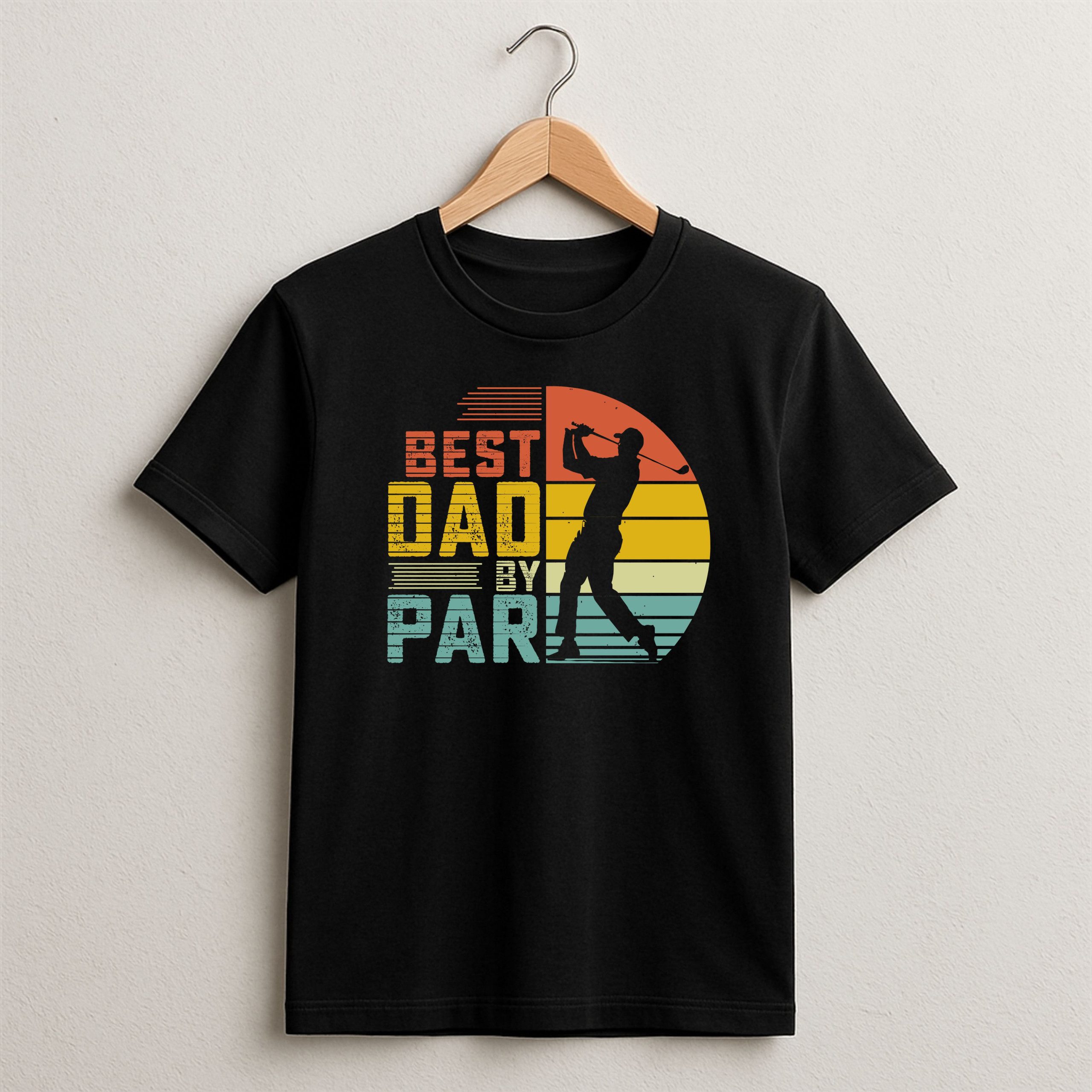 Best Dad By Par Golf T-Shirt - Image 11