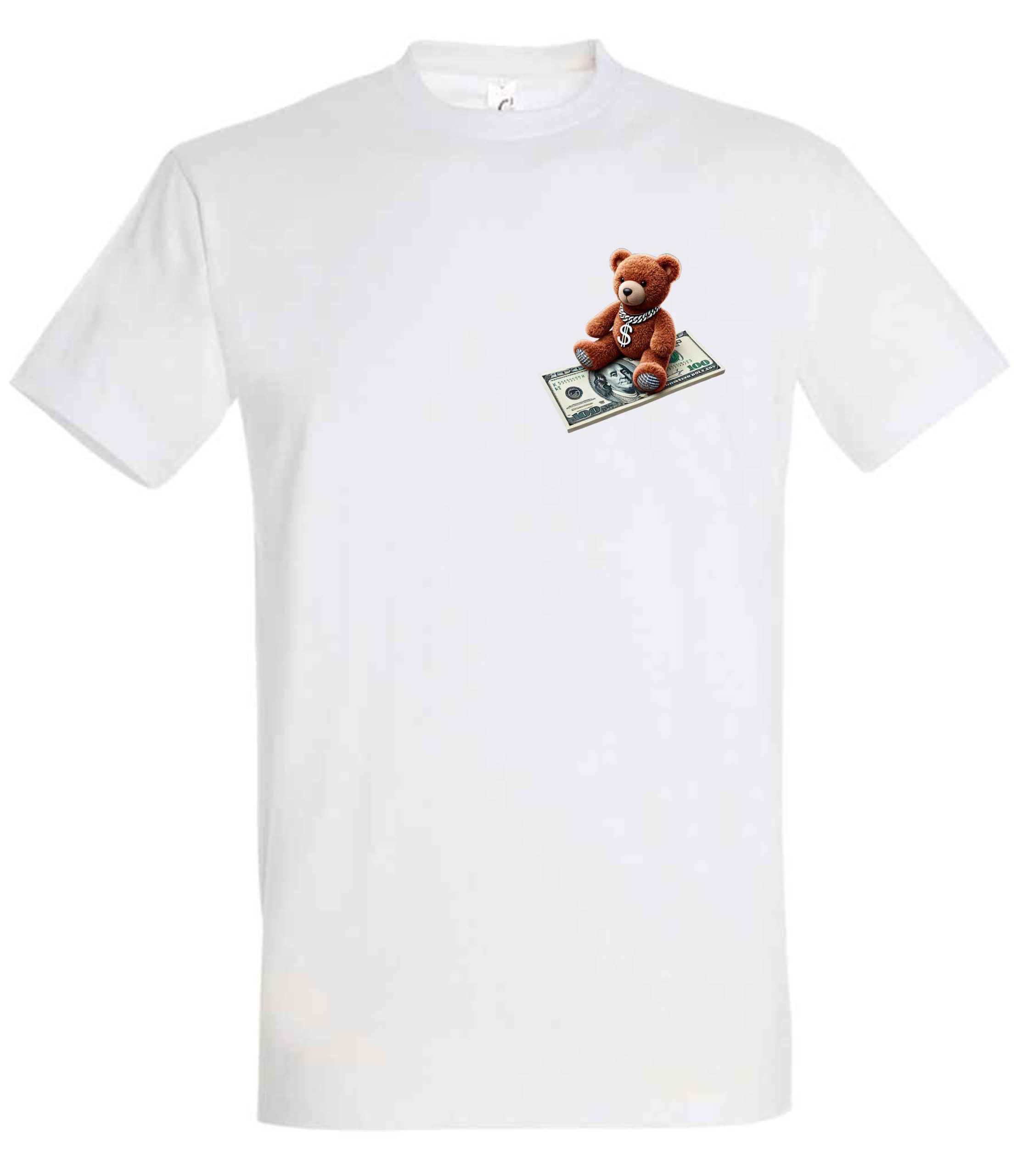 Money Teddy Bear T-Shirt - Image 4