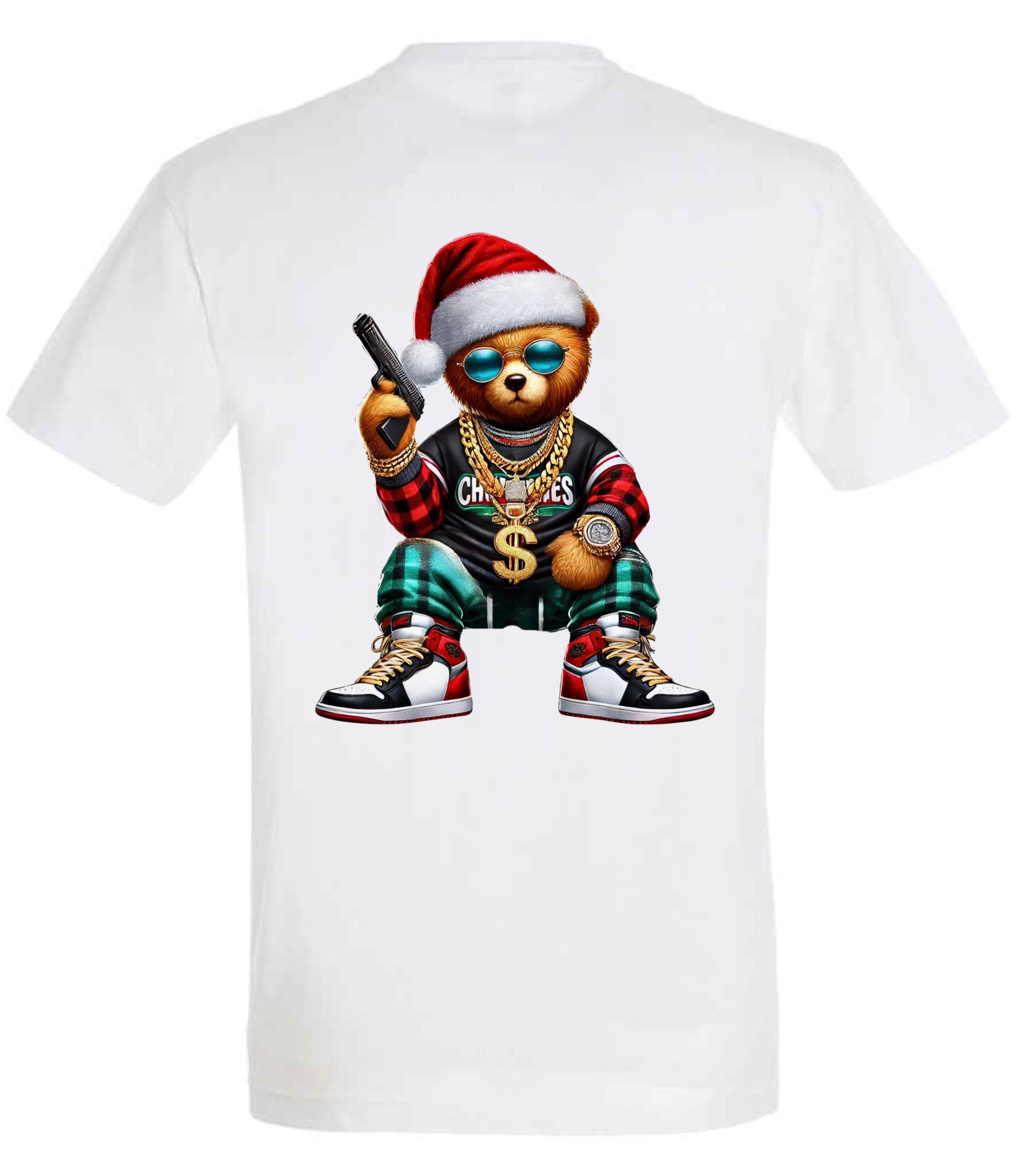 Christmas Teddy Bear T-Shirt - Image 5
