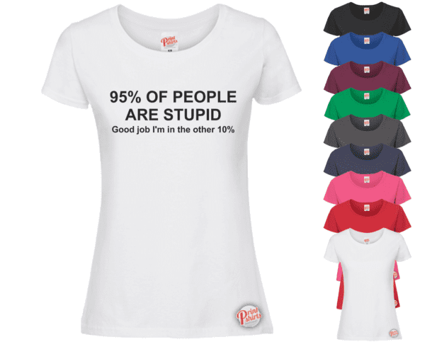 (Ladies) 95% of people are stupid
