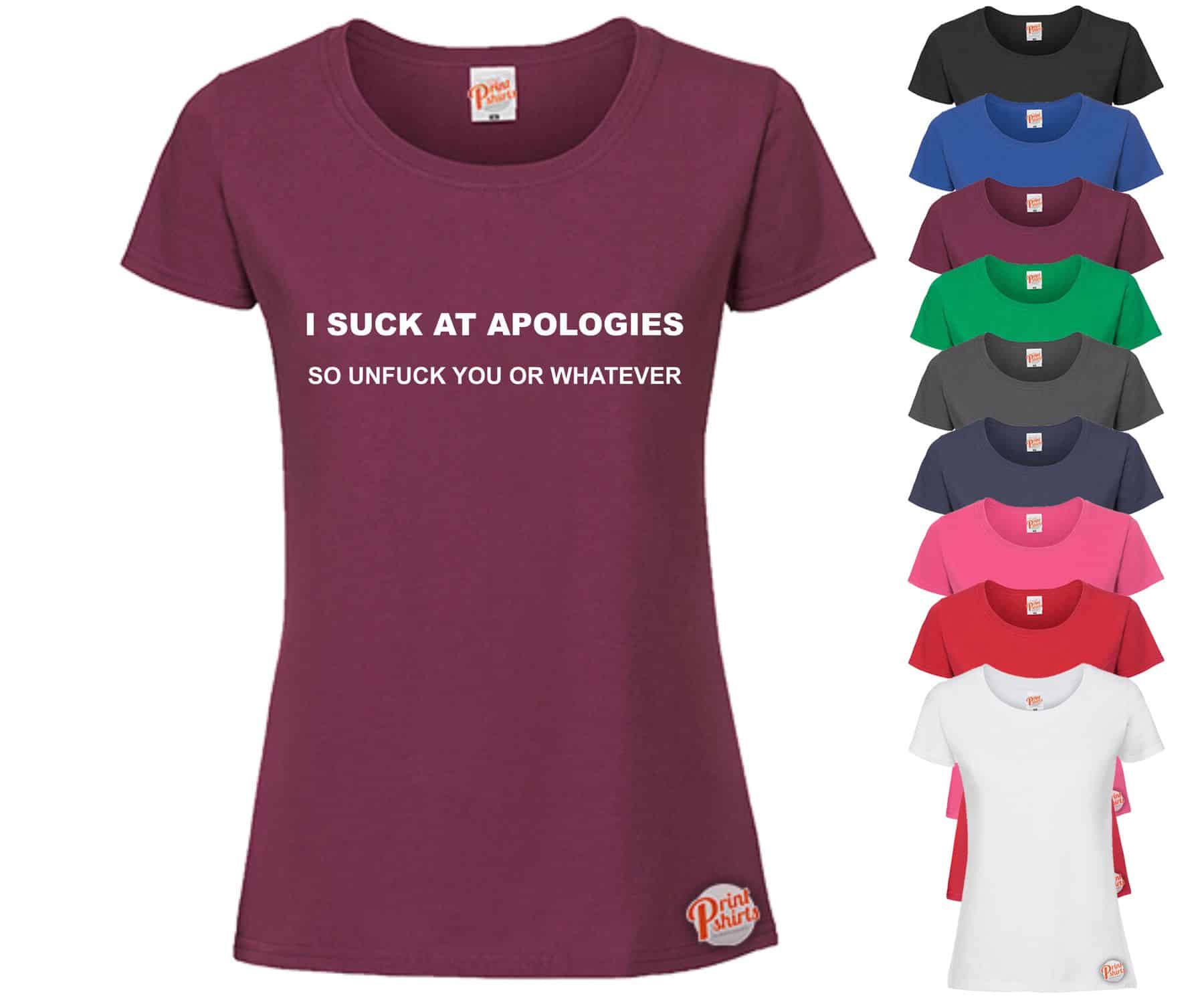 (Ladies) i suck at apologies so unf*ck you
