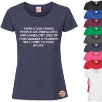 Ladies) Porn Gives Young People... T-Shirt - Print Shirts - Cheap ...