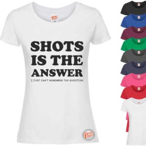 (Ladies) Shots is the answer