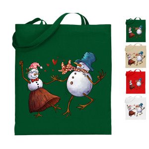 Snowman Tote Bag