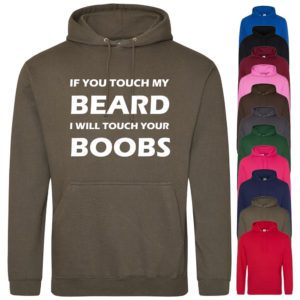 (Hoodie) Touch My Beard