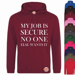 (Hoodie) My job is secure
