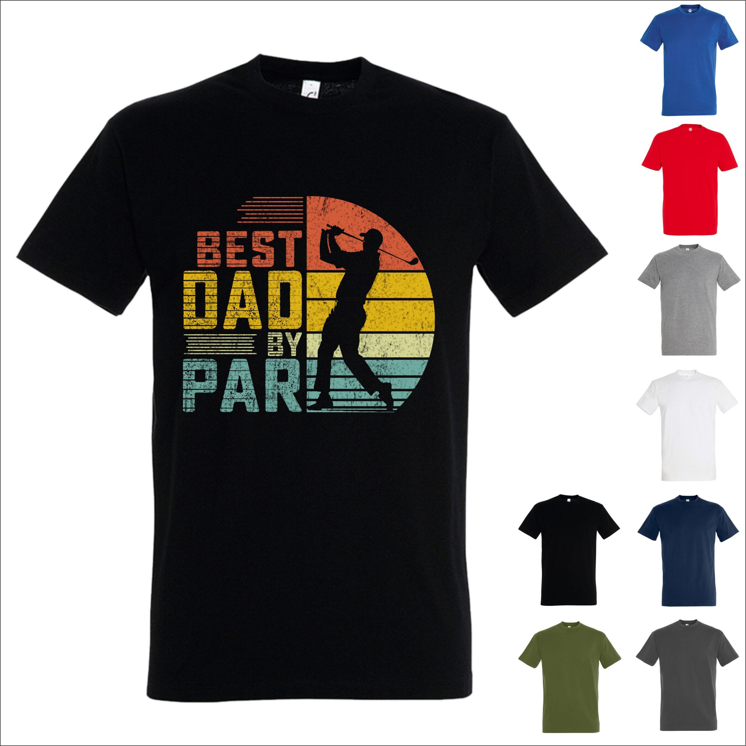 Best Dad By Par Golf T-Shirt