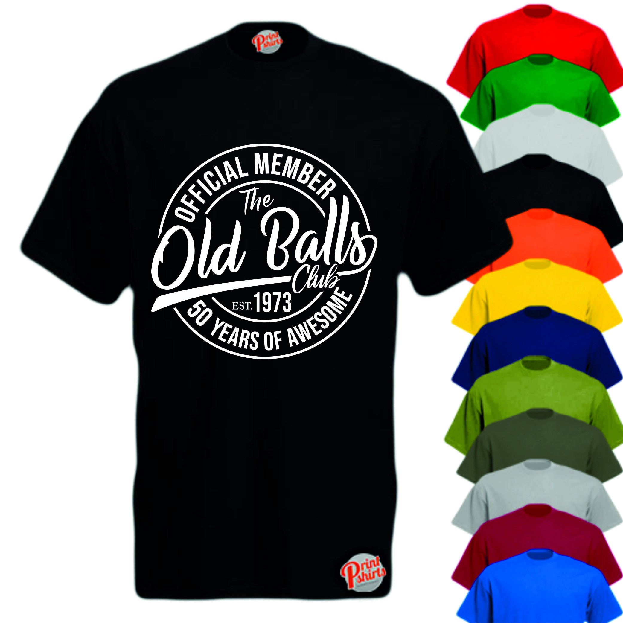 Odd Balls 1973 t-shirt