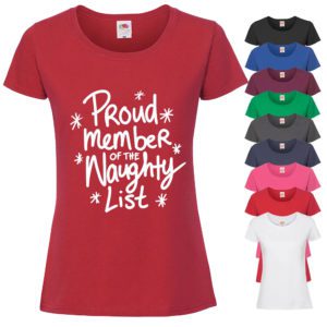 (Ladies) Member of the naughty list