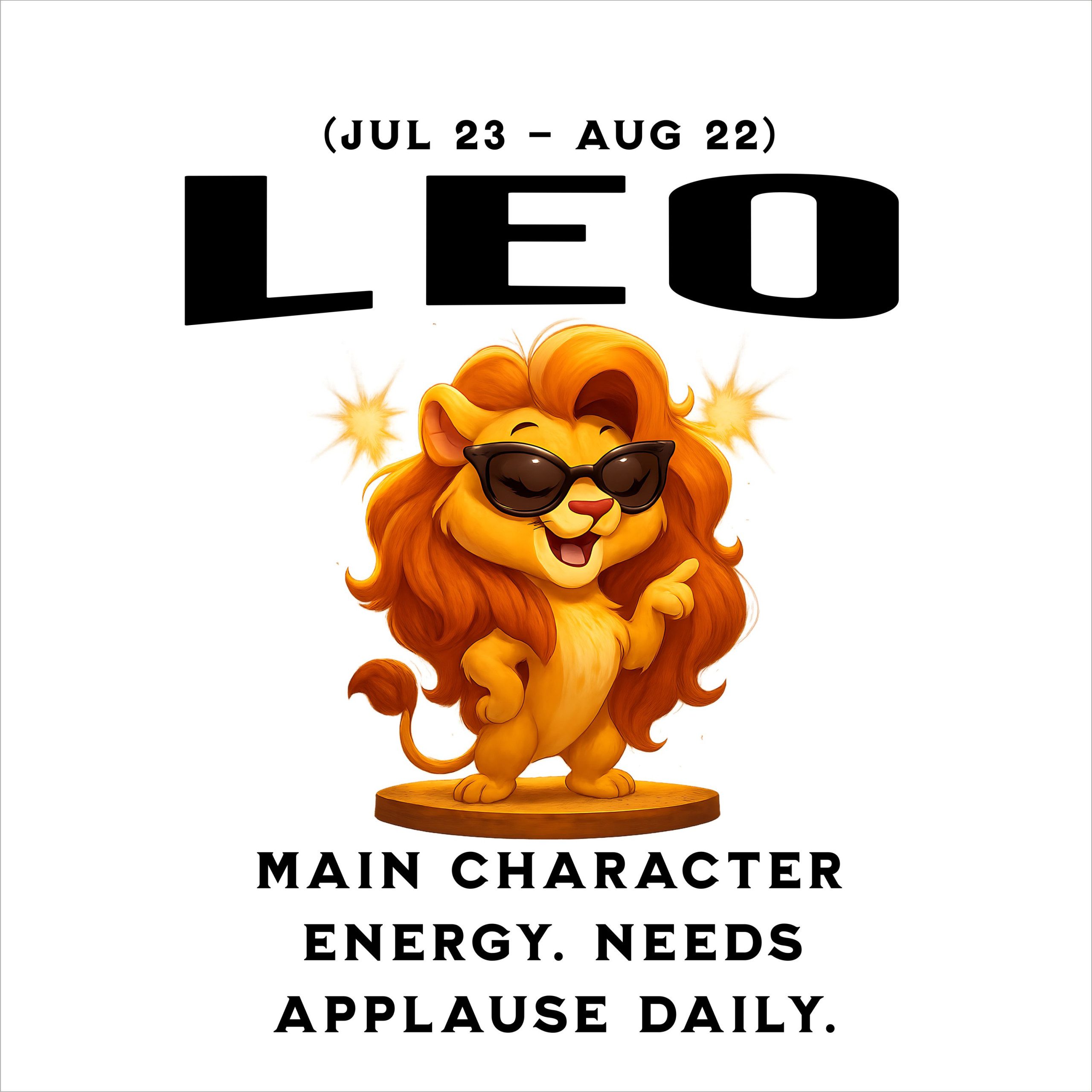 Leo Zodiac Tote Bag – Funny Astrology Star Sign Gift (Jul 23 – Aug 22) - Image 17