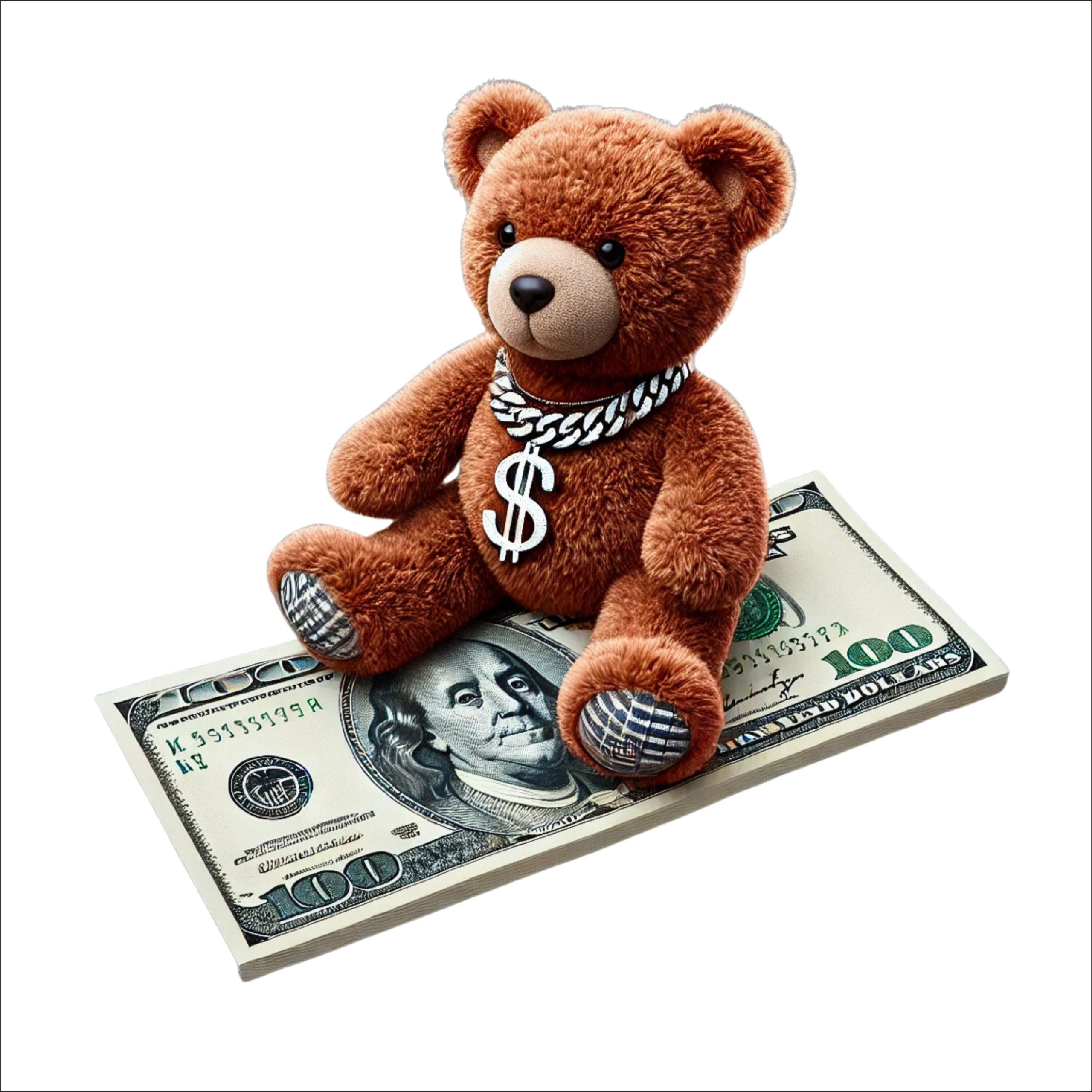 Money Teddy Bear T-Shirt - Image 14