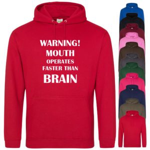 (Hoodie) Mouth Warning